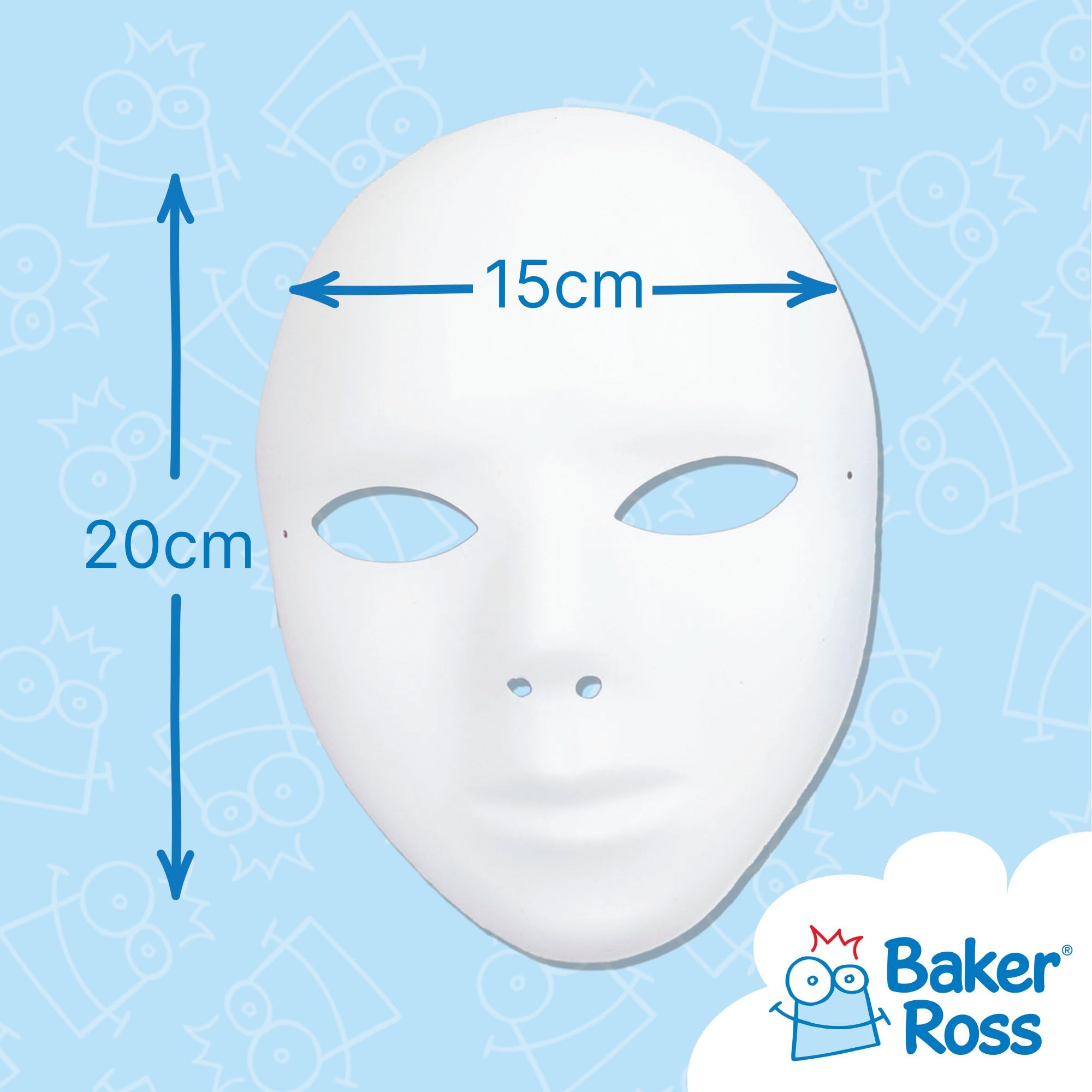 Baker Ross ET773 Maski