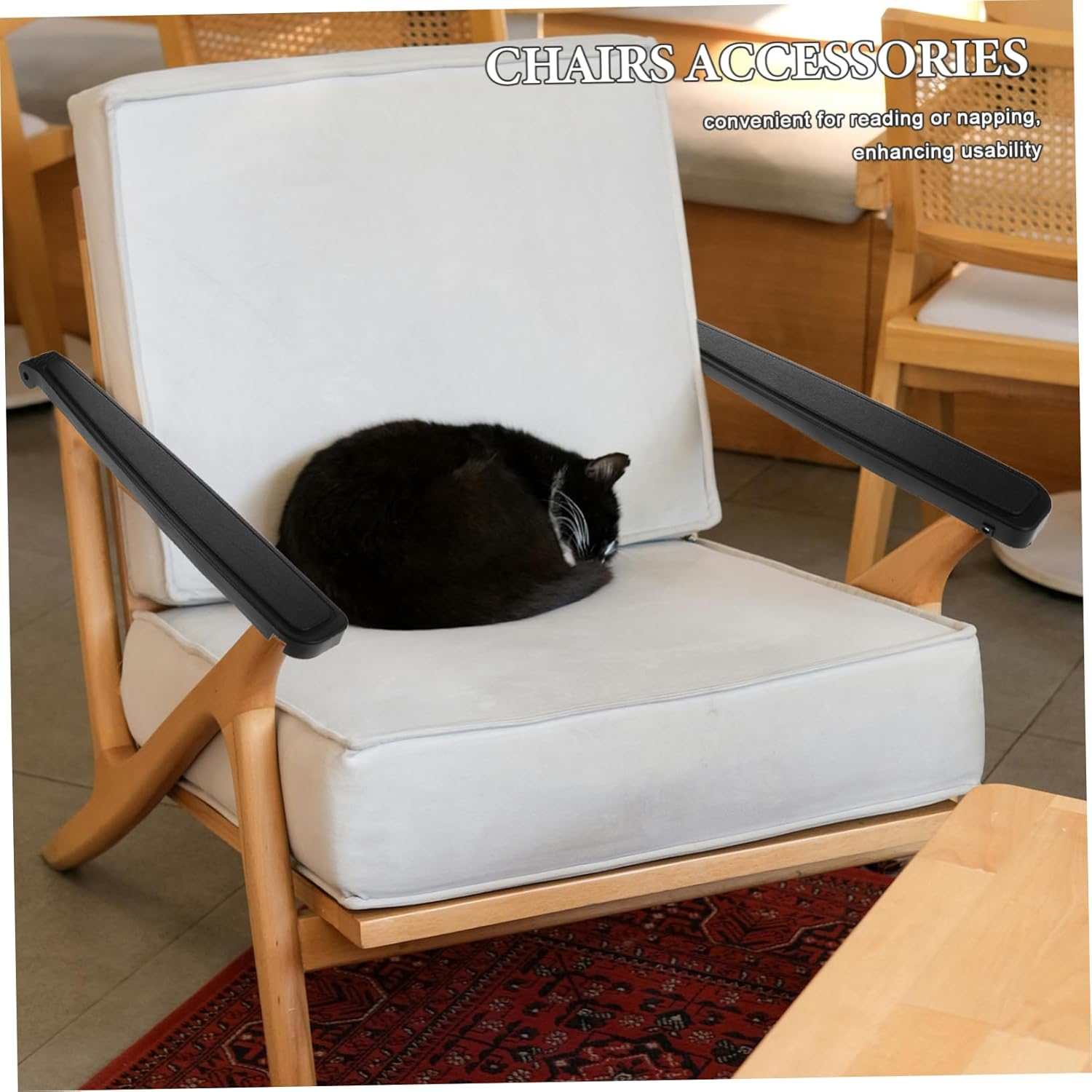 TOYANDONA 1 Pair Ergonomic Armrest Pads for Folding Chairs Weather Resistant Cushions for Outdoor Camping Beach Chair Accessories for Reliable Support and Effortless Portability