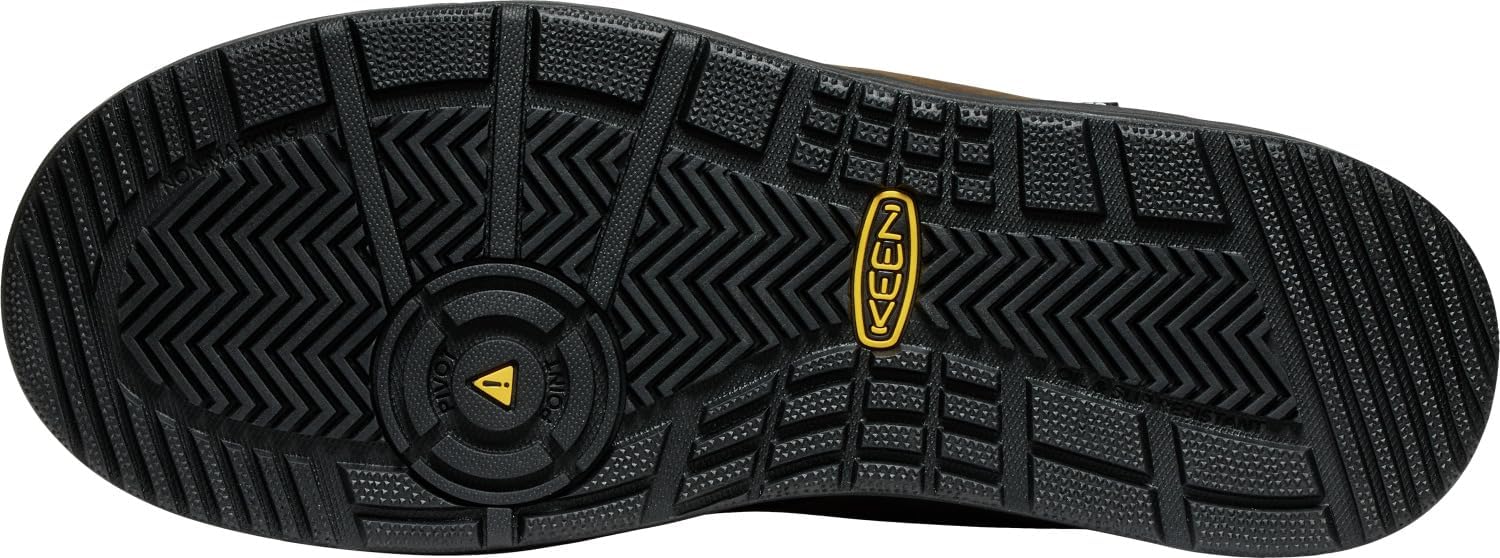KEEN Utility mens Gibson Esd Mid Height Composite Toe Athletic Traction Durable Leather - Image 5