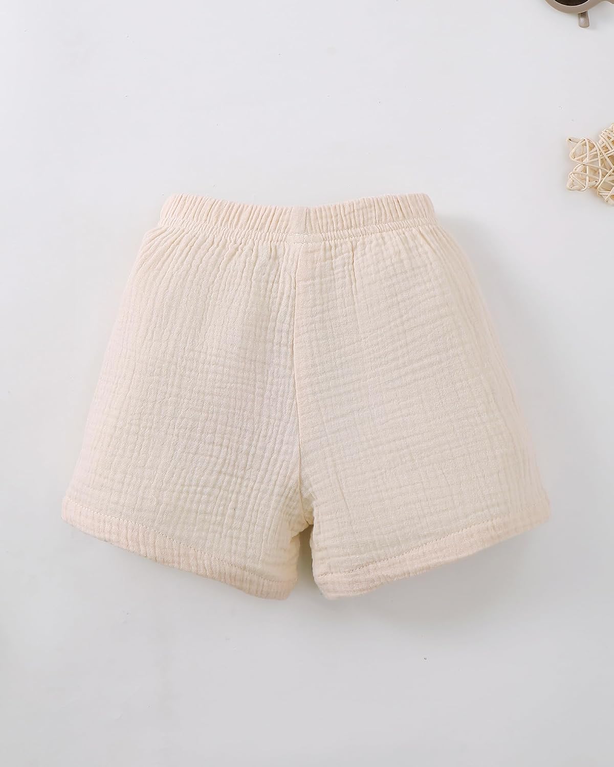 Jecson Toddler Boy Summer Outfits Cute Baby Boy Outfits 2 Piece Set Crew Neck Button Top and Solid Shorts 6M-3T
