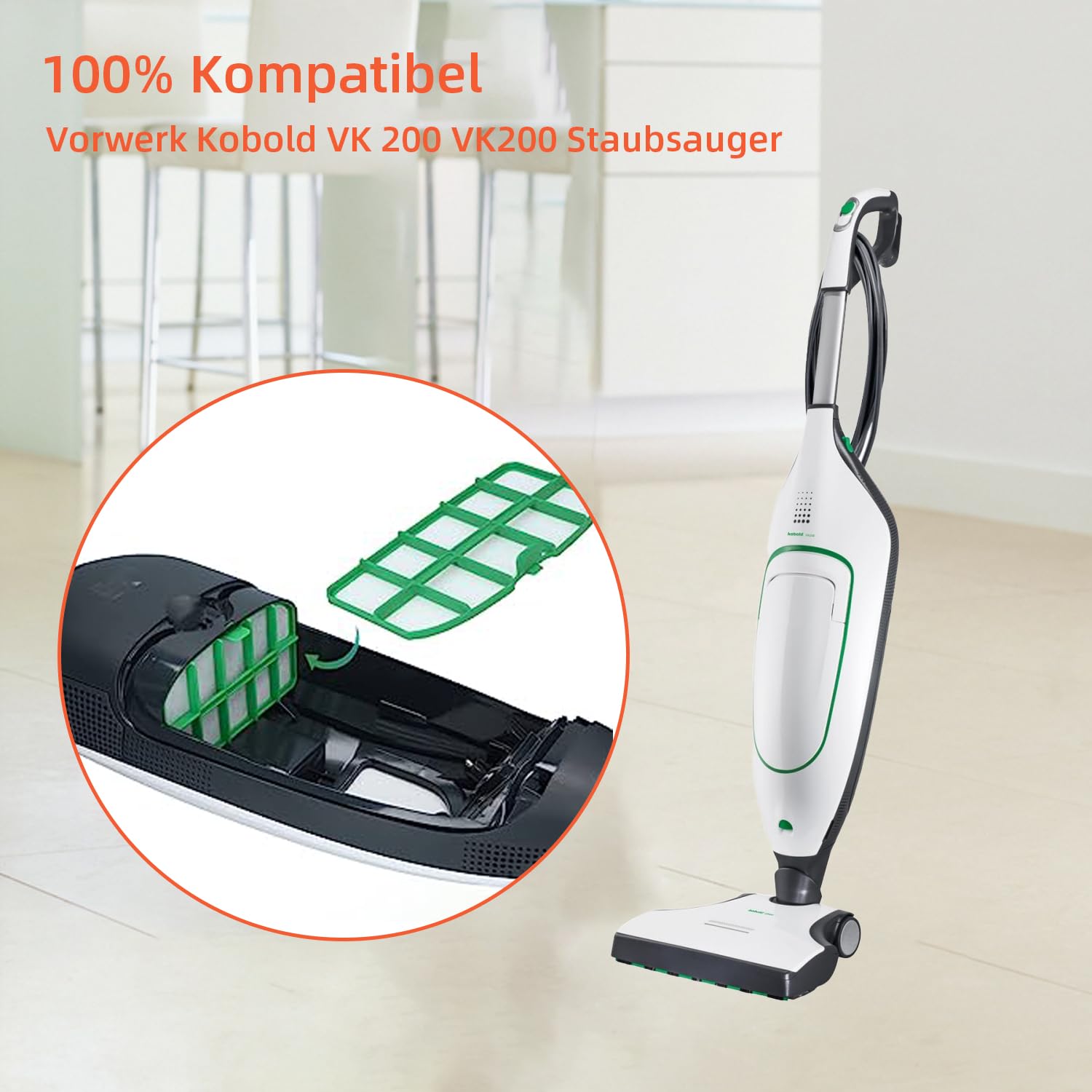 Lot Aboiled : 8 Sacs + 2 Filtres HEPA + 12 Parfums Pour Aspirateur Kobold VK200 FP200 - Entretien Complet