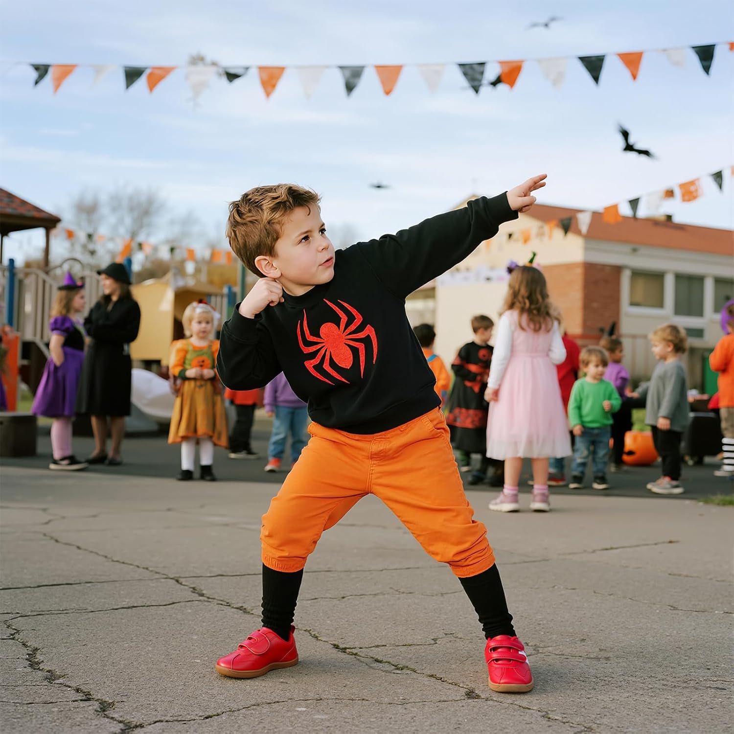 Toddler Wide Toe Box Barefoot Shoes Girls Boys Sneakers Zero Drop Fashion Kid Tennis Running Shoes Lightweight Non-Slip Comfortable First Walking Shoe Outdoor Activities School - Image 3