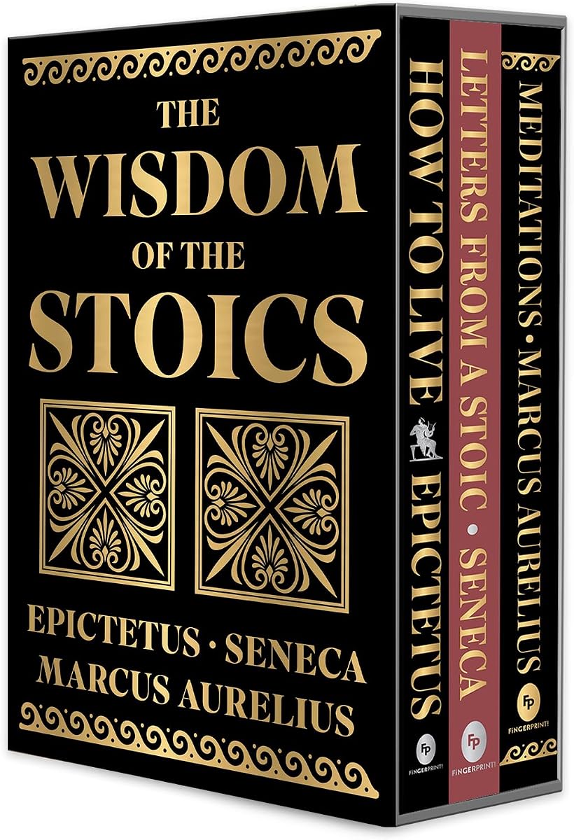 The Wisdom of the Stoics Boxed Set (Deluxe Hardbound Edition)
