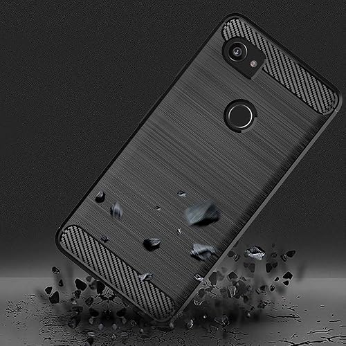 Miniatura 4 de Asuwish Funda compatible con Google Pixel 2XL, protector de pantalla de vidrio templado y accesorios para celular, fundas protectoras de silicona