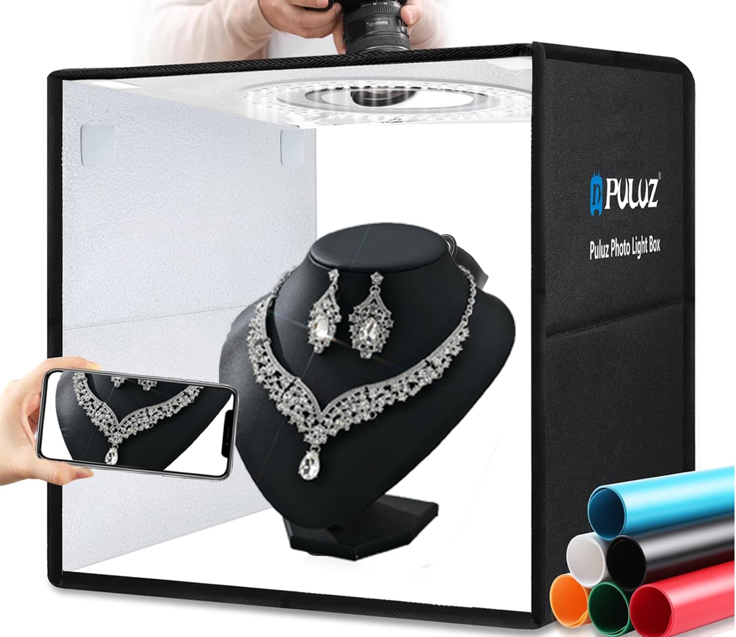 2025 Upgraded Photo Light Box, 12