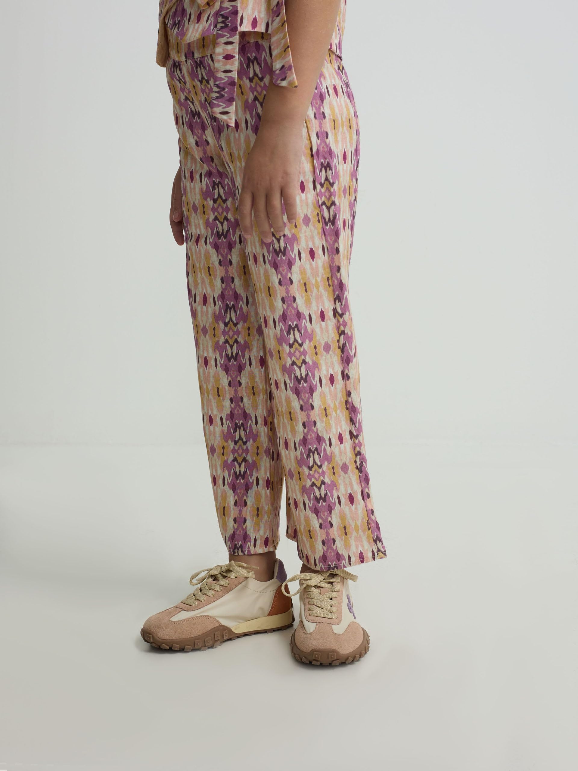 SILBON Pantaloni Ikat Print 4 Years
