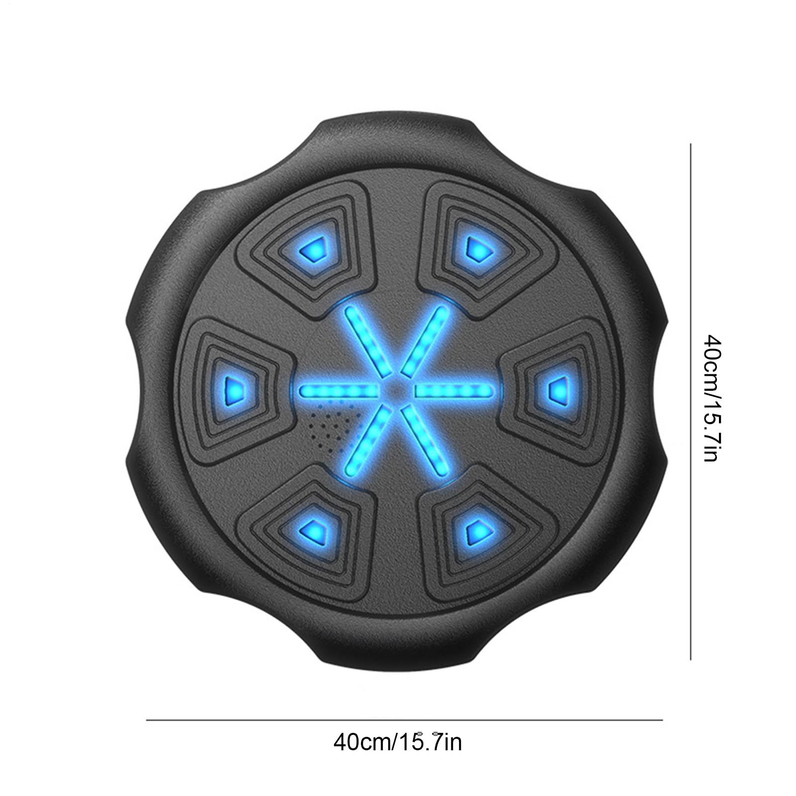 Macchina musicale da boxe, da parete, per punzonatrice e boxe, 2000 mAh, ricaricabile, per adulti, per allenamento, coordinazione occhio-mano, famiglia, fitness, divertimento