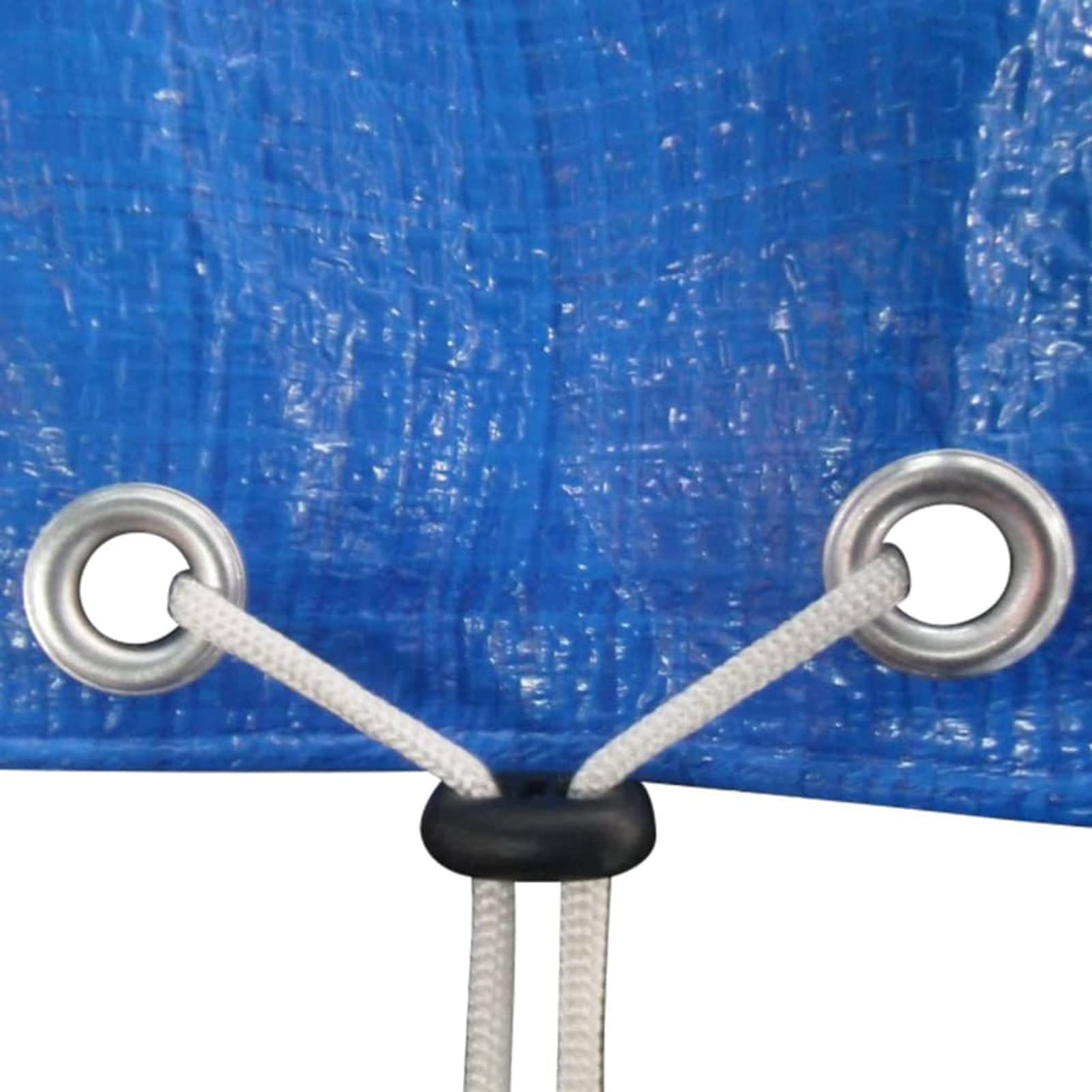 ShGaxin Pokrowiec na basen 2 sztuki, akcesoria do basenu, pokrywa basenu, osłona basenu, pokrowiec na basen, ochraniacz na podłogę basen, okrągły PE 540 cm 90 g/m2