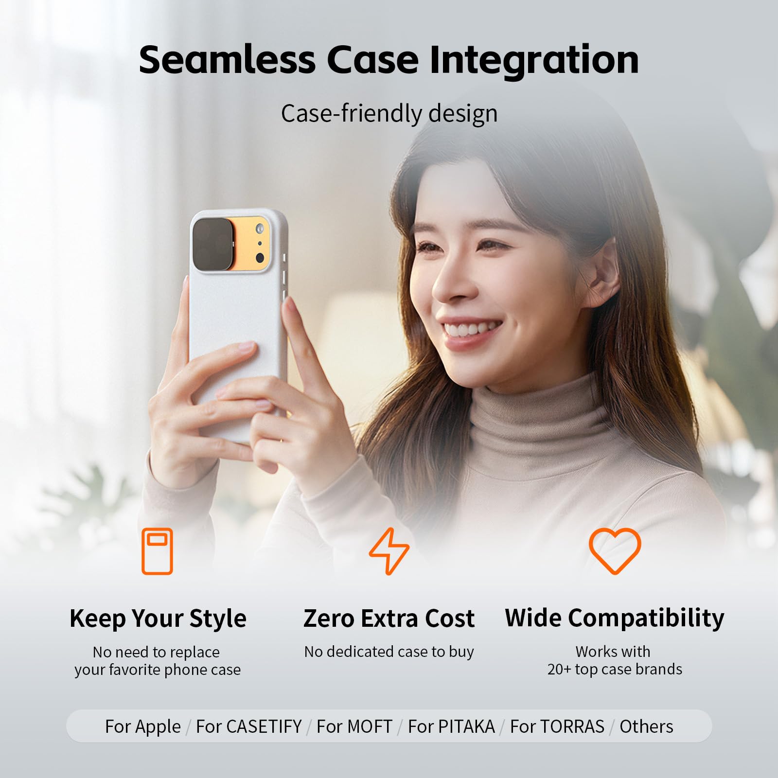 SMALLRIG Kit de filtres carrés ND et Black Mist pour iPhone 17 Pro, filtres magnétiques avec Support, Filtre de Diffusion Black Mist 1/4/ND2/ND4/ND8/ND16/ND32, Lot de 6, Argent - 6074