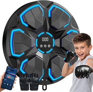 Music Boxing Machine Boxing Machine with Music Boxing Gloves Children