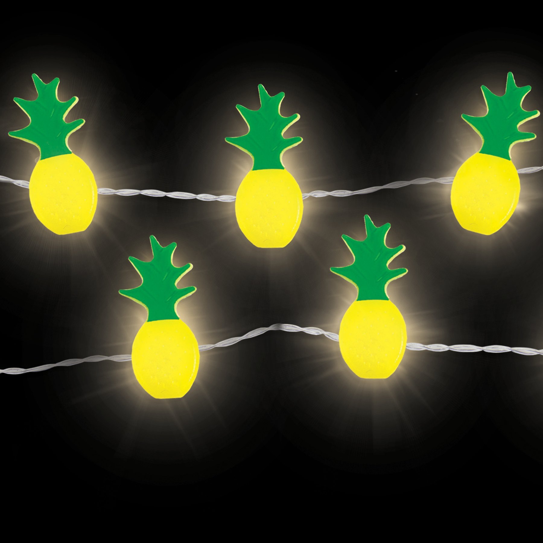 Guirlande lumineuse jaune Wall Pops décoration murale chambre