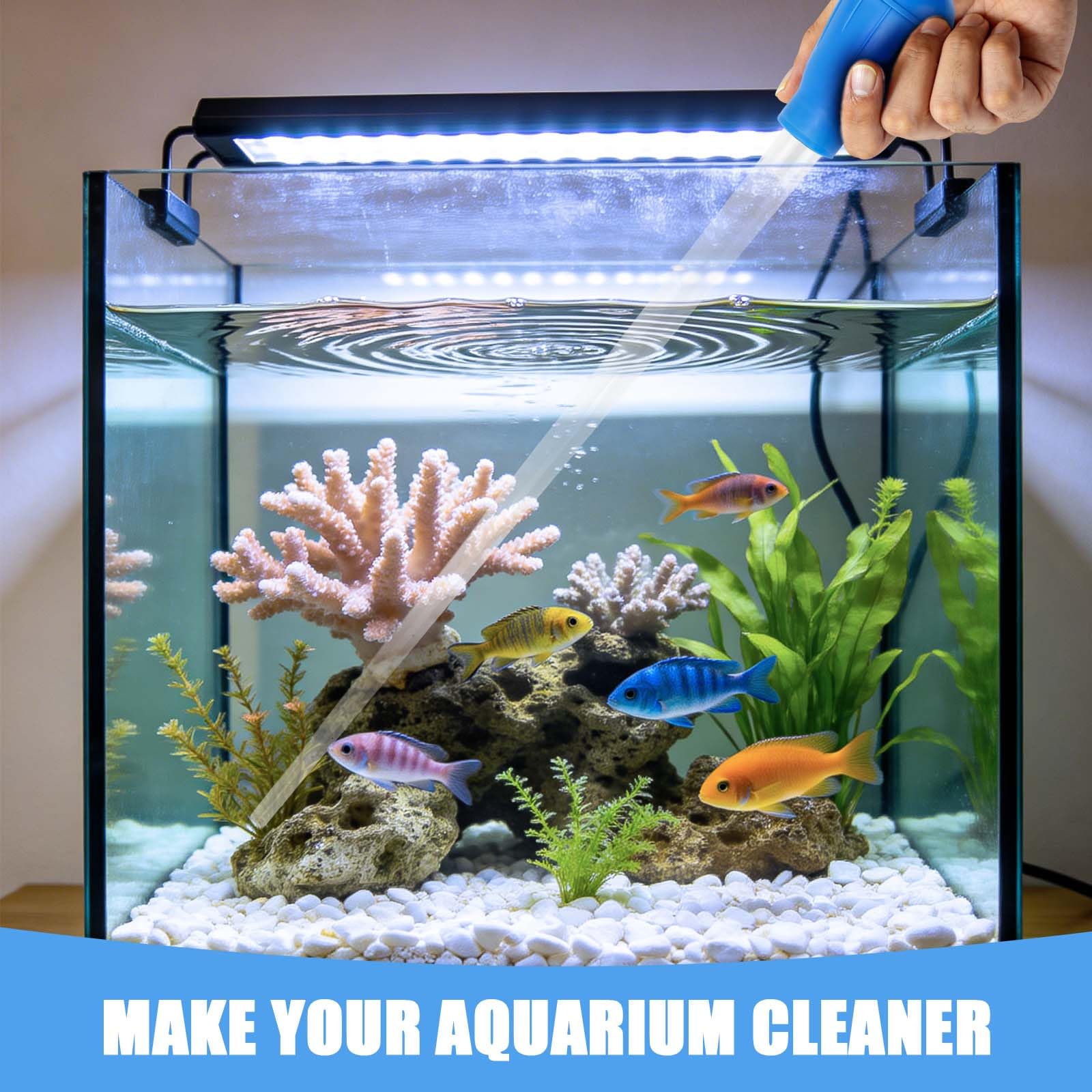 Pipette 2 Stück 30ml und 50ml, Pipette Groß mit Saugballon, Pipetten für Aquarium Wasserwechsel Mulmabsaugung Korallenfütterung