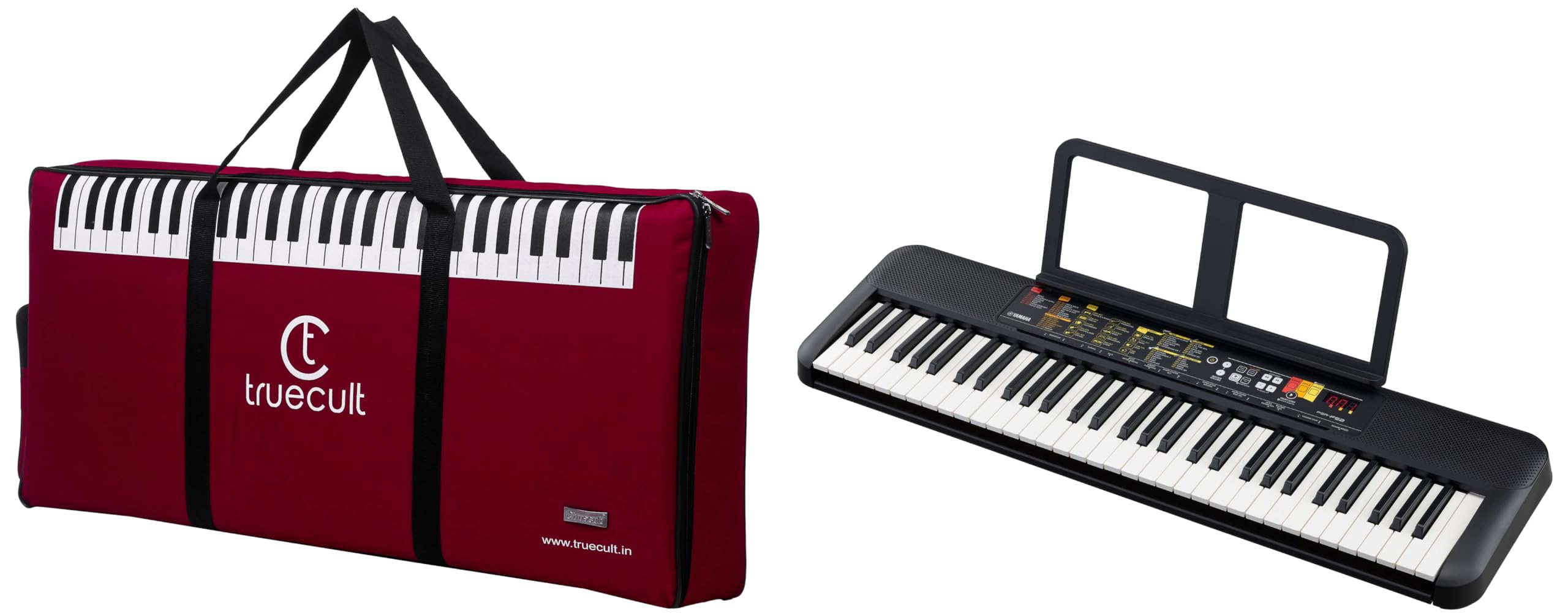 YAMAHA PSR-F52 61 Keys Keyboard & Adaptor With Padded Bag, Black-picture-10