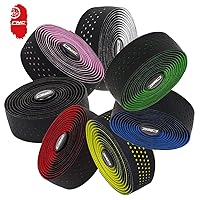 Vista 5 de CNC Cinta de manillar de bicicleta, cintas de barra de bicicleta de carretera, 2 unidades de envolturas de mango de ciclismo para bicicleta