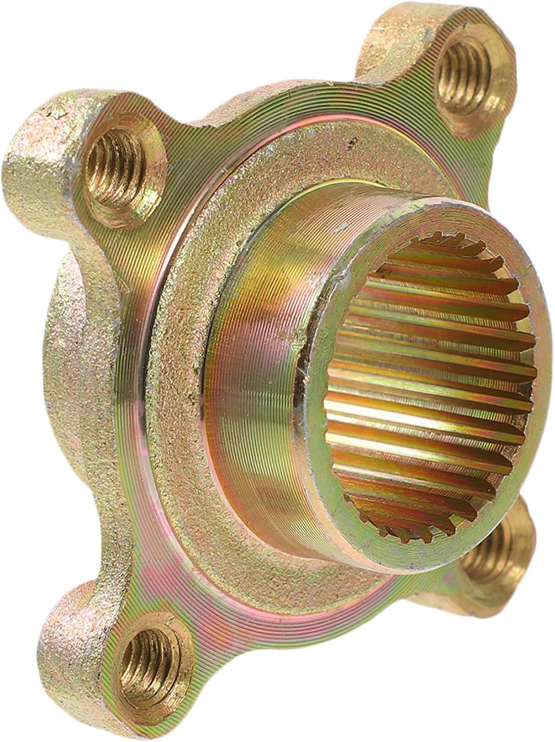 Go Kart Rear Axle Hub Durable Wheel Rim Accessory for Atv Beach Carts Sprocket Brake Disc Fixed Seat Enhance Stability and Performance