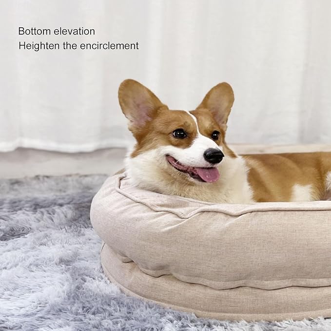 Cama Sofá para Perro Pequeño con Espuma Viscoelástica y Funda Lavable miniatura 4
