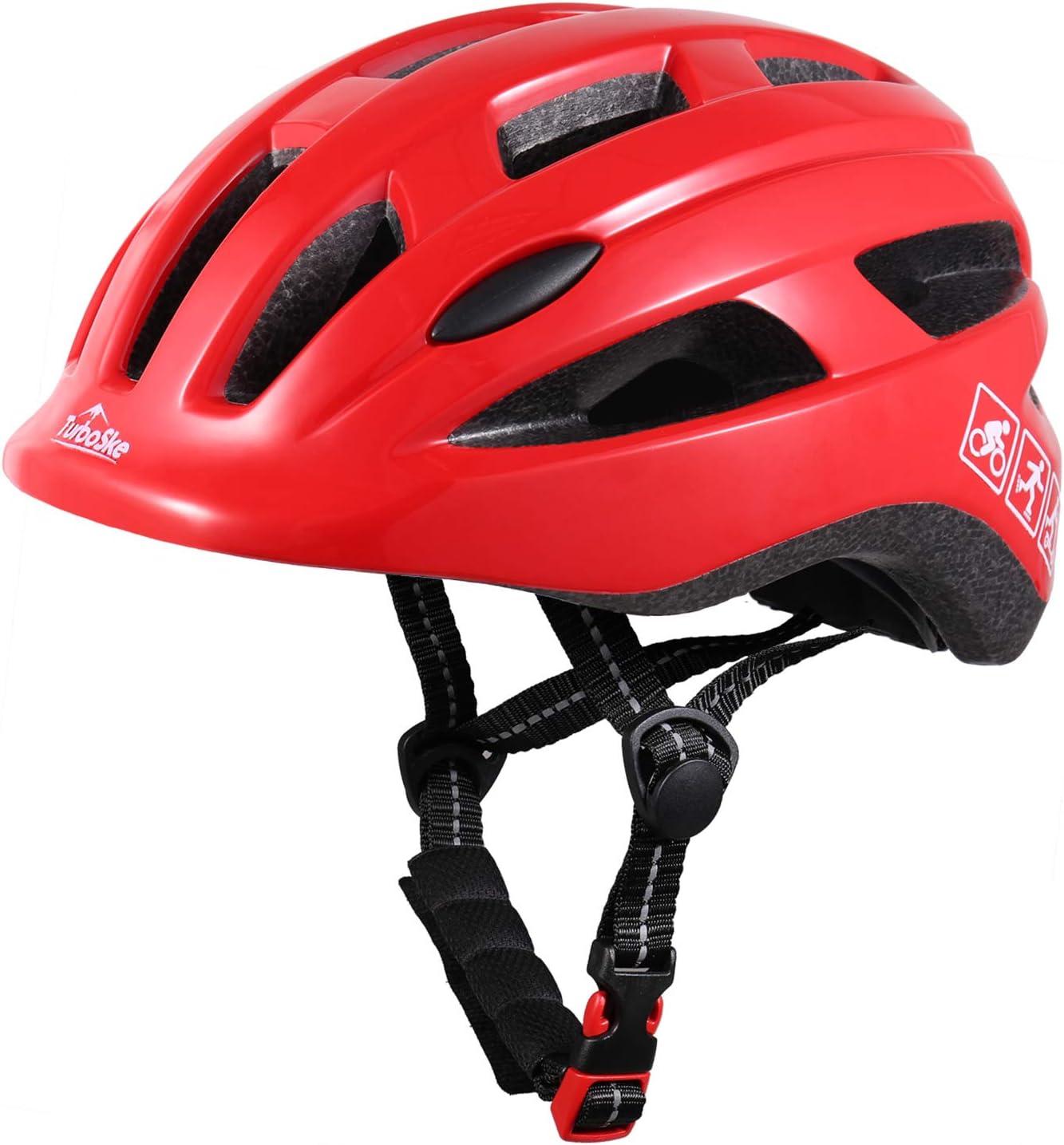 TurboSke Kids Toddler Bike Helmet, Multi-Sport Adjustable Helmet for Kids Boys and Girls Ages 3-10 : Sports & Outdoors