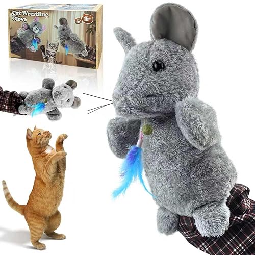 babyye Cat Wrestling Glove, Thickening Tough Padding for Safe and