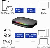 AVerMedia HDMI Capture Card 2.1 für Streaming und Gaming, VRR-Unterstützung und HDR 4K Capture Card für Xbox Series X/S, PS5, Xbox One, PS4, Nintendo Switch-GC553G2 Live Gamer Ultra 2.1 - 2