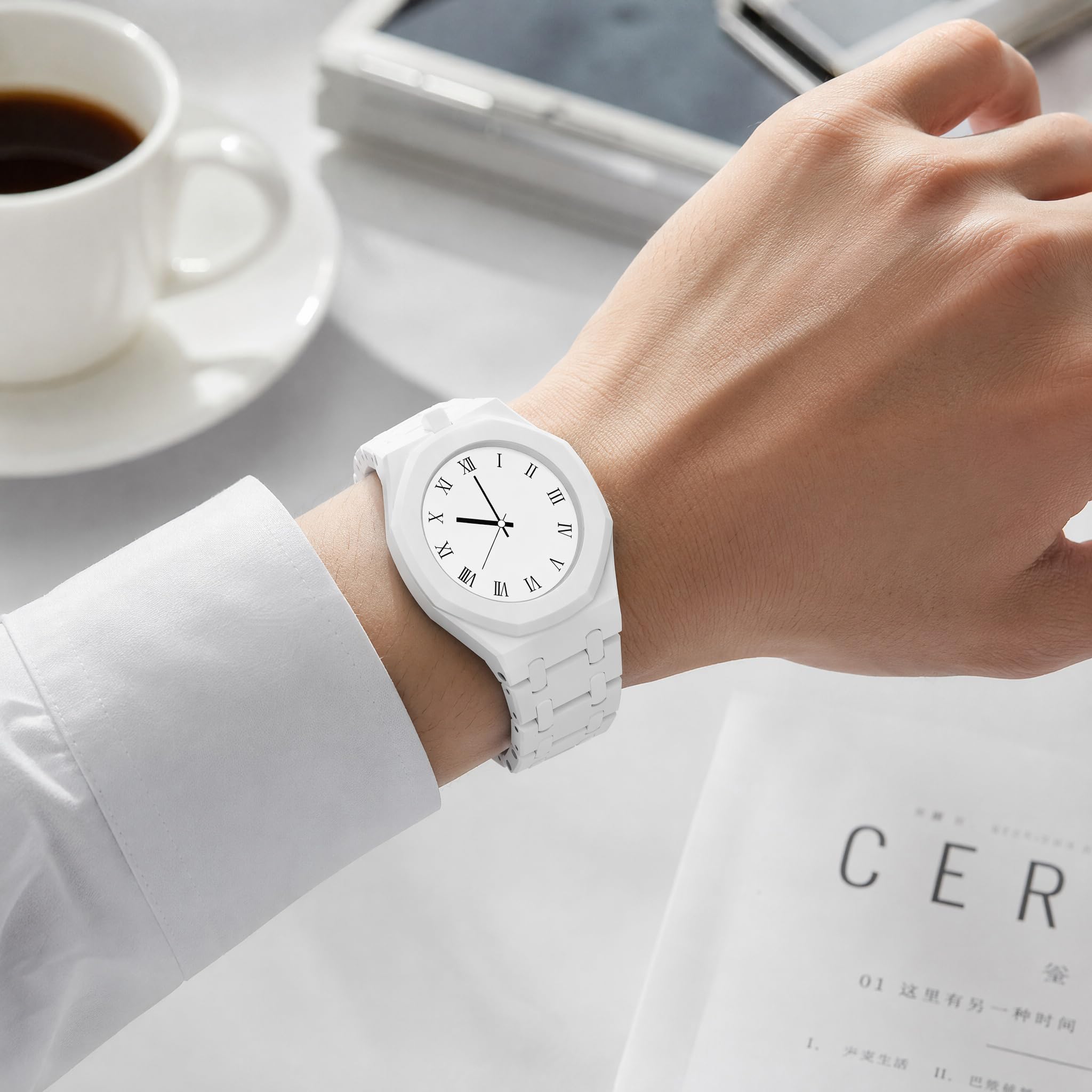 Kit Correa Cerámica Compatible Reloj Swatch X Royal Pop