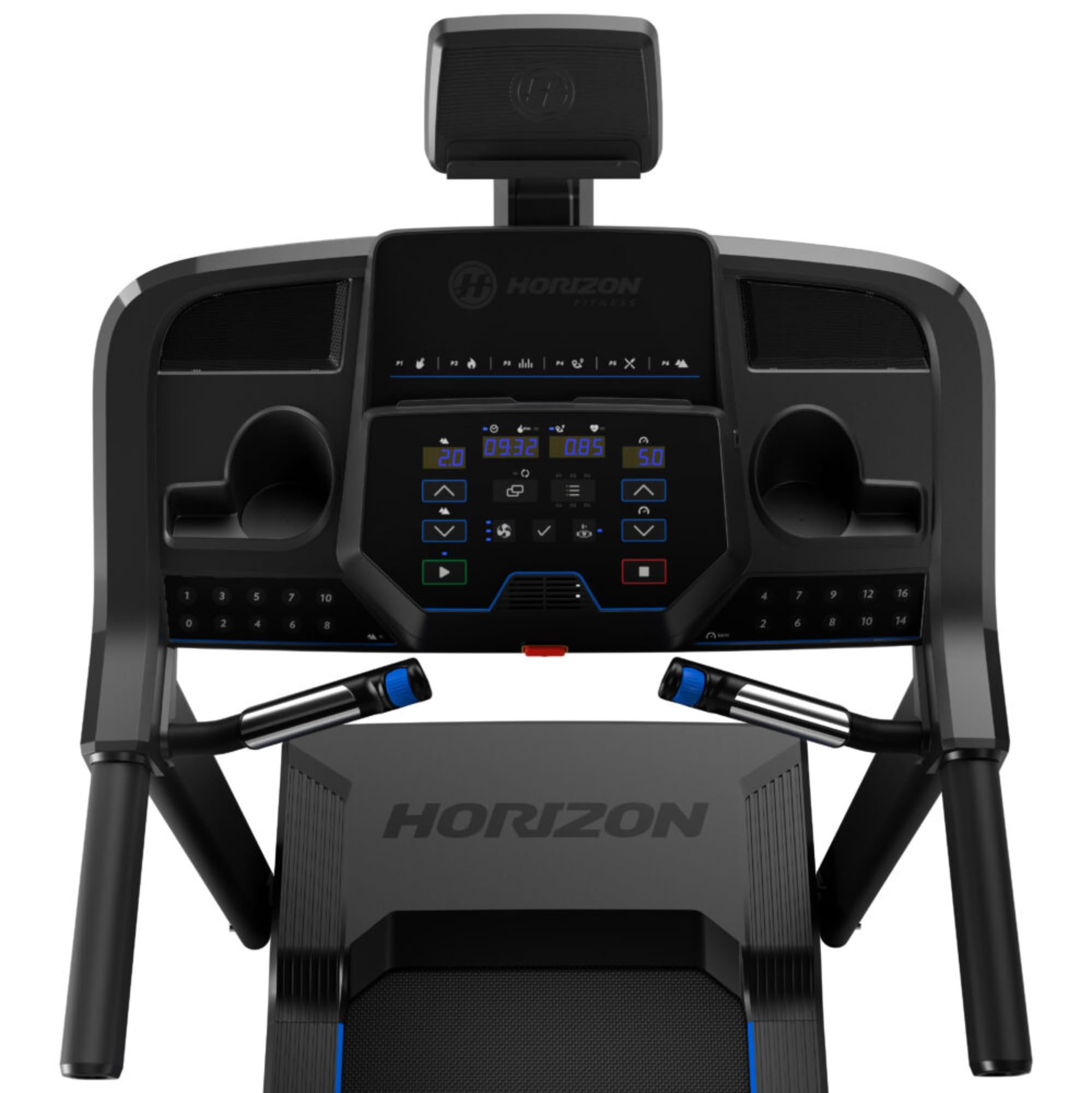 Horizon Fitness 5.0AT Laufband mit Quick Dial Steuerung für Steigung und Geschwindigkeit