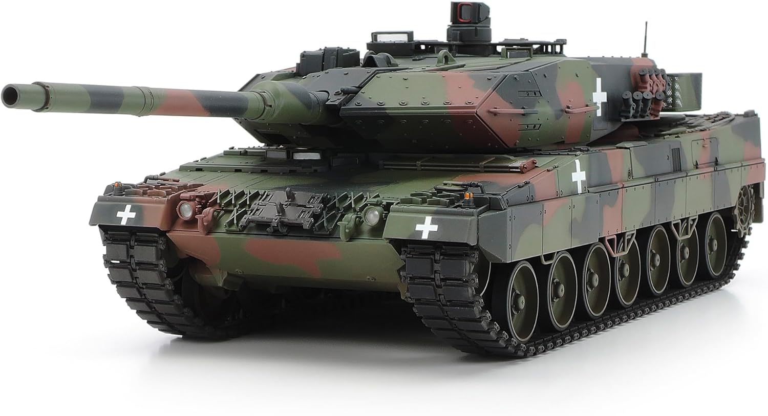 Tamiya Kampfpanzer 25207 1:35 BW KPz Leopard 2 A6 (3) Ukr. -Model, Plastic, Assembly, Tank kit