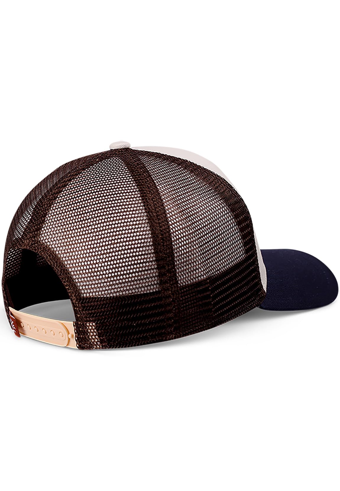 Coastal Trucker Cap SURF and Smile Khaki