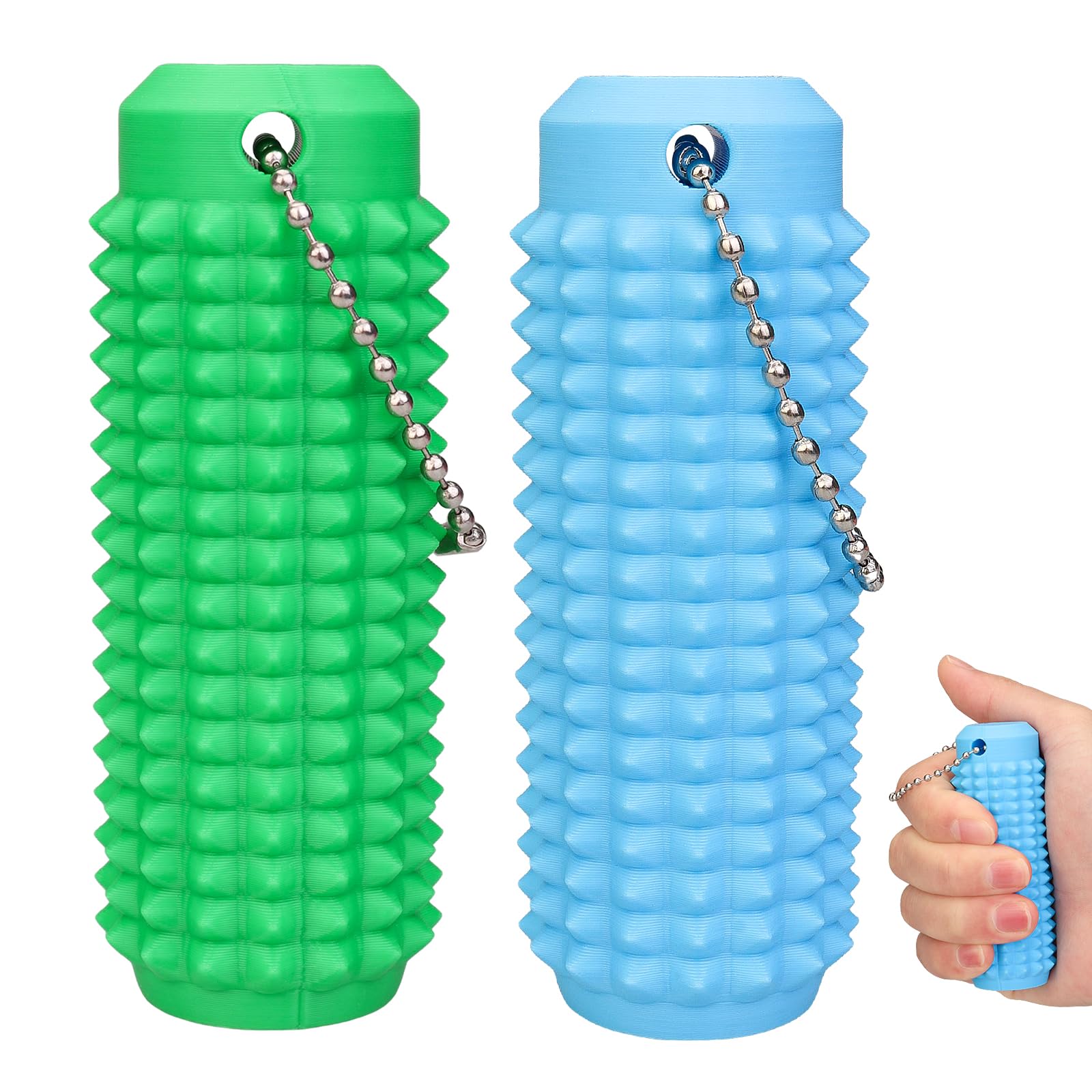Jouets Sensoriels Anti-stress Little Ouchies - 4 Balles D'acupression Picots Pour Masser Doigts Et Mains