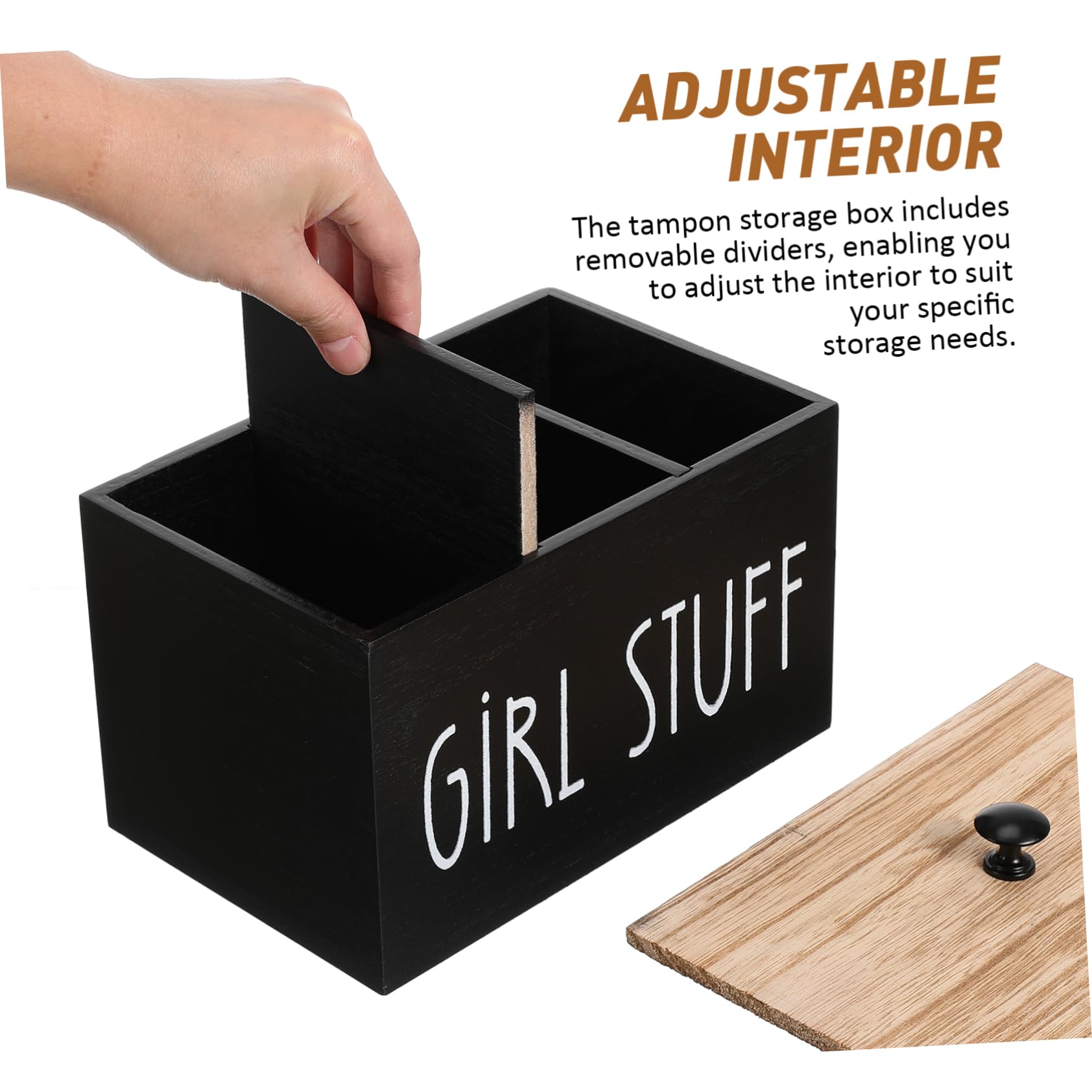 ULTECHNOVO 2 Teilige Aufbewahrungsbox Für Damenbinden Pad Aufbewahrung Für Das Badezimmer Damentampon Organizer Für Das Badezimmer Tampon Und Pad Halter Für Das Organizer