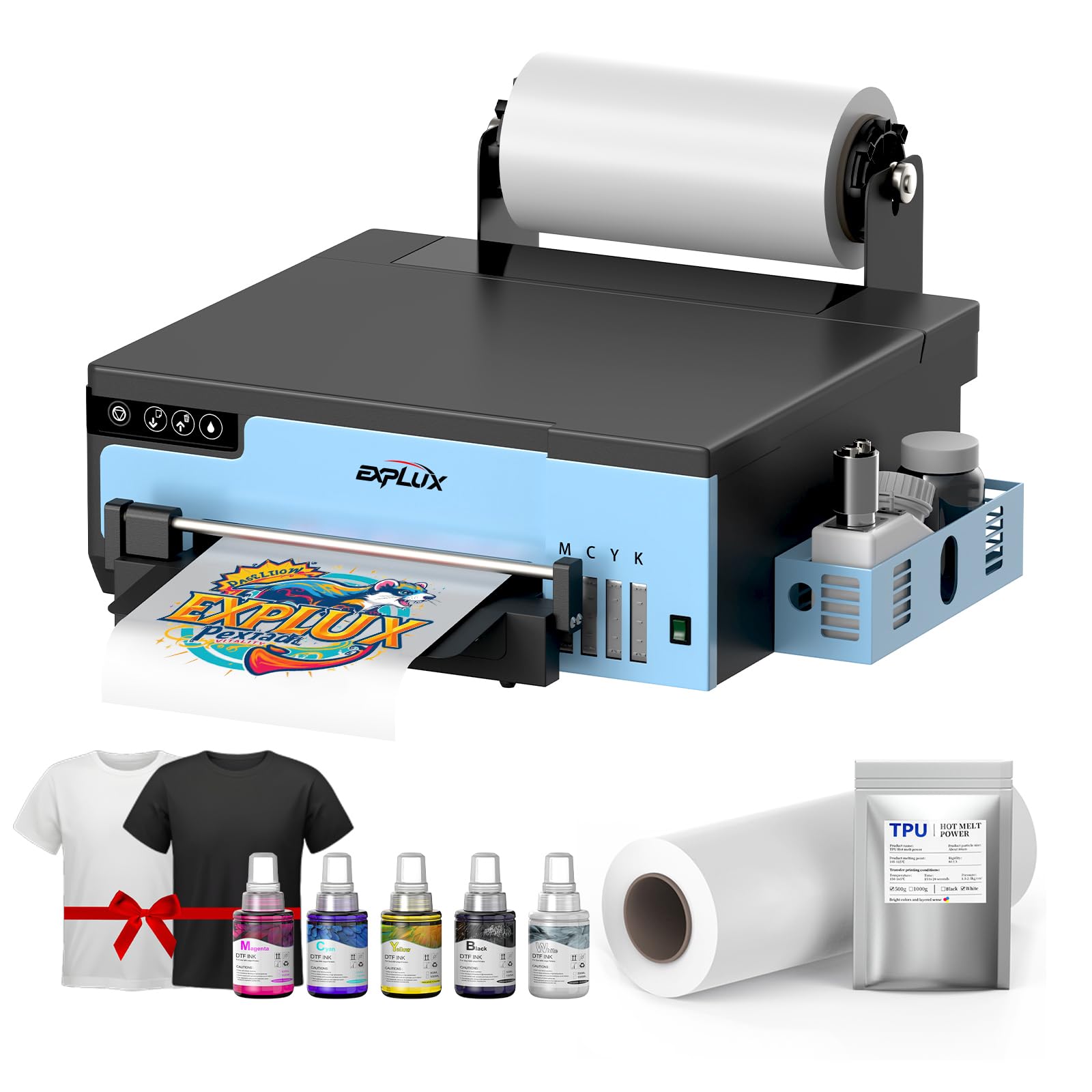 EXPLUX A4 DTF Printer XP600 Printhead L8058