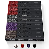 CAPSULE NESPRESSO ORIGINALI – Selezione Ispirazione Italiana con Napoli da 100 Capsule Nespresso Caffè, Intensità da 8 a 13 (su 13), Linea Original, Capsule Riciclabili Nespresso (100, Mix&Napoli)