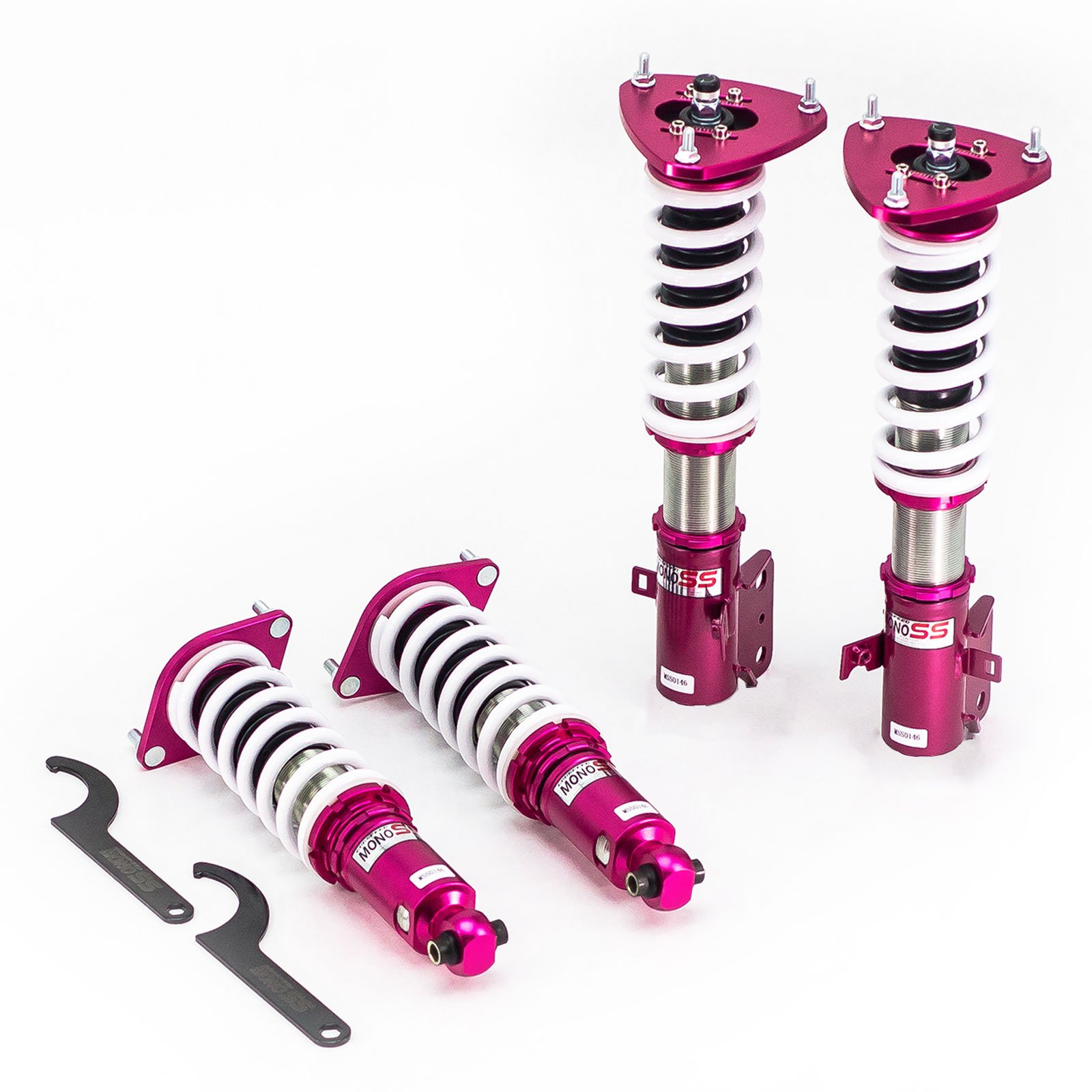 Amazon.com: Godspeed MSS0146 MonoSS Coilover Lowering Kit, Fully
