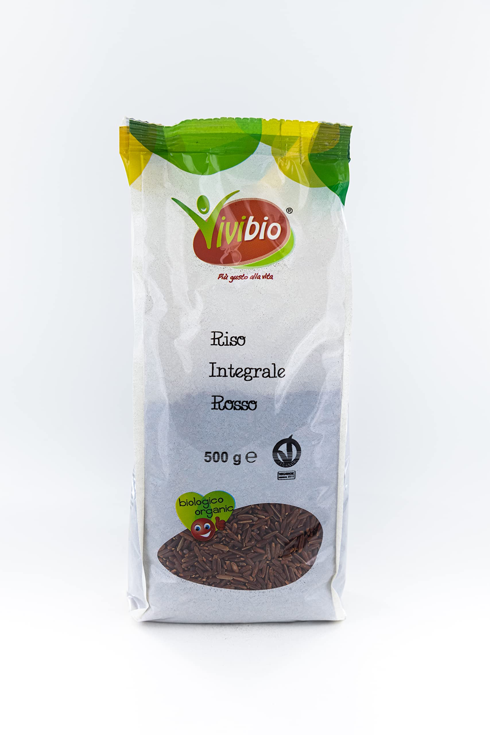 Vivibio Riso Integrale Rosso 6 x 500 gr