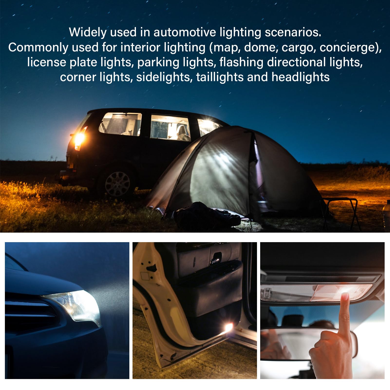 2 Lampadine LED T10 W5W 6000K - Luce Bianca Per Auto, Senza Errori Canbus - Foto 5