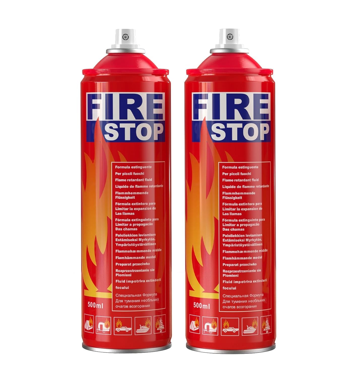 Portronia Multi-Purpose Fire Extinguisher | Essential Fire Stop Safety Device for Car, Home, Kitchen, and Garage | Compact... - Review, Price and Buying Guide