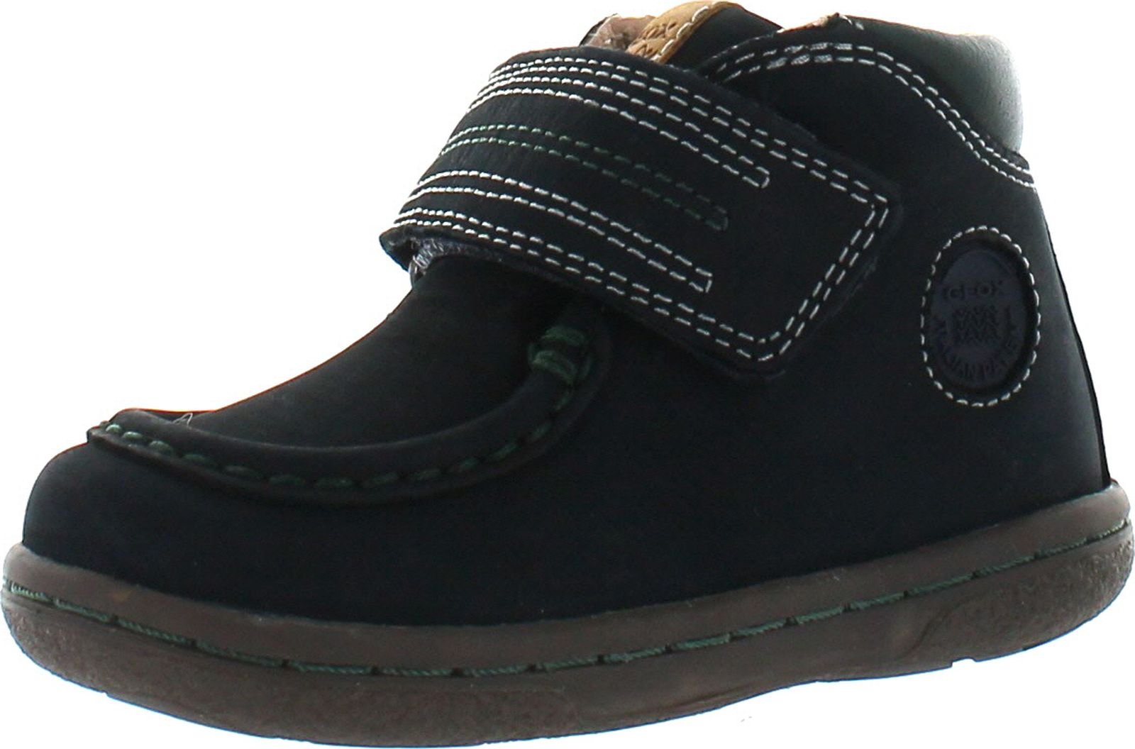 GEOX Little Boys Flick Infant Chukka Walker Bootie,Navy,24