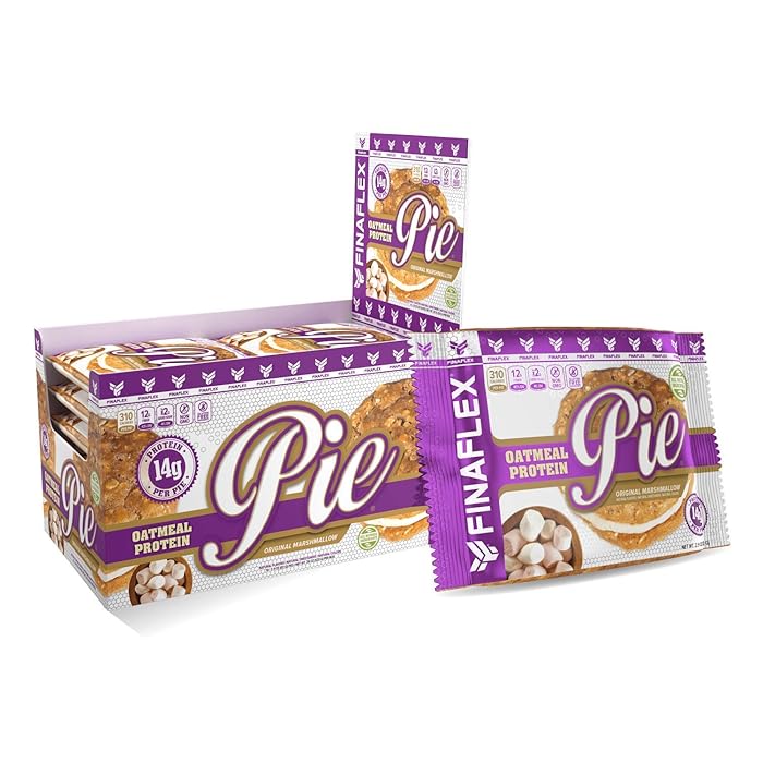 Buy Oatmeal Protein Pie, AllNatural Soft and Chewy Non GMO Snack