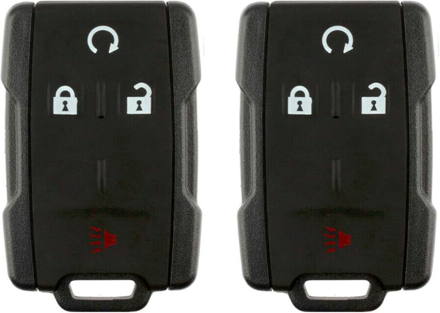 2X New Replacement Keyless Key Fob Remote Compatible with & Fits for Chevy GMC M3N 32337100 22881480