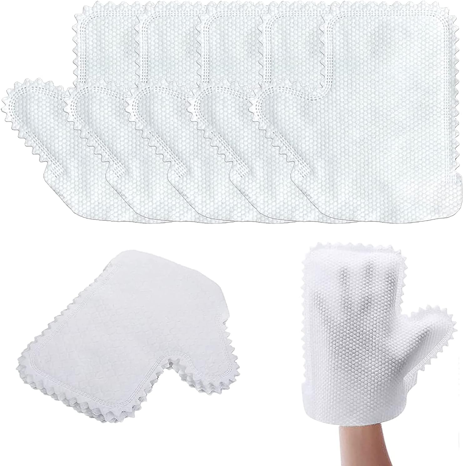 20 PCS Microfiber Dusting Gloves, Dusters for Cleaning, Dust Wipes Washable Dusting Wipes