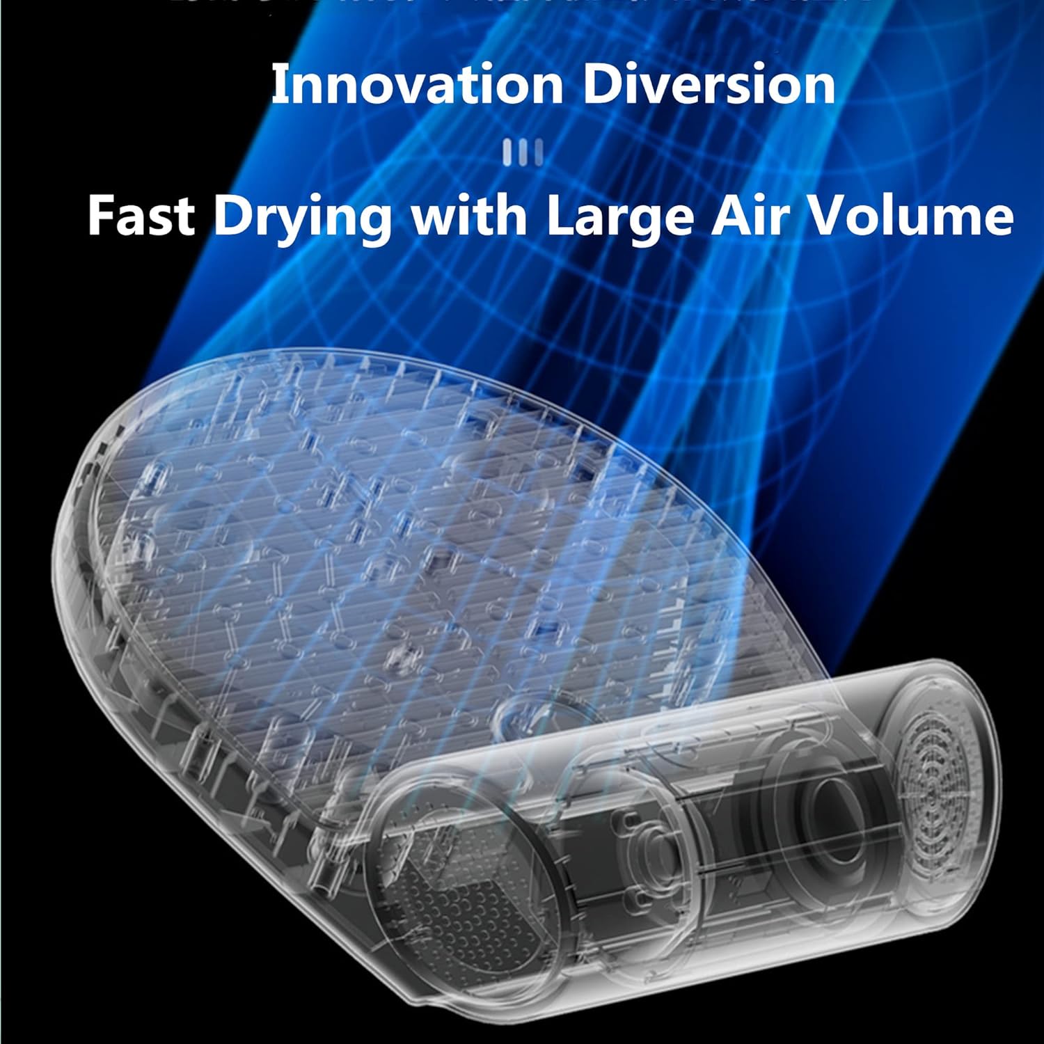 Portable Bath Body Dryer, Skin Care Drying Machine, Negative Ion Bathroom Equipment, for Hotels Spa Household,Without Weight Scale (Without Weight Scale)