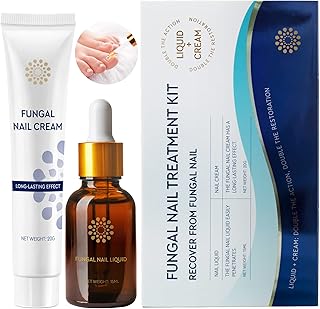Toenail Fungus Treatment Extra Strength: Nail Fungus Treatment for Toenail and Fingernails - Fungus Nail Treatment Liquid 15ML and Anti-fungal Nail Repair Cream 20g Plant Extract Ingredients