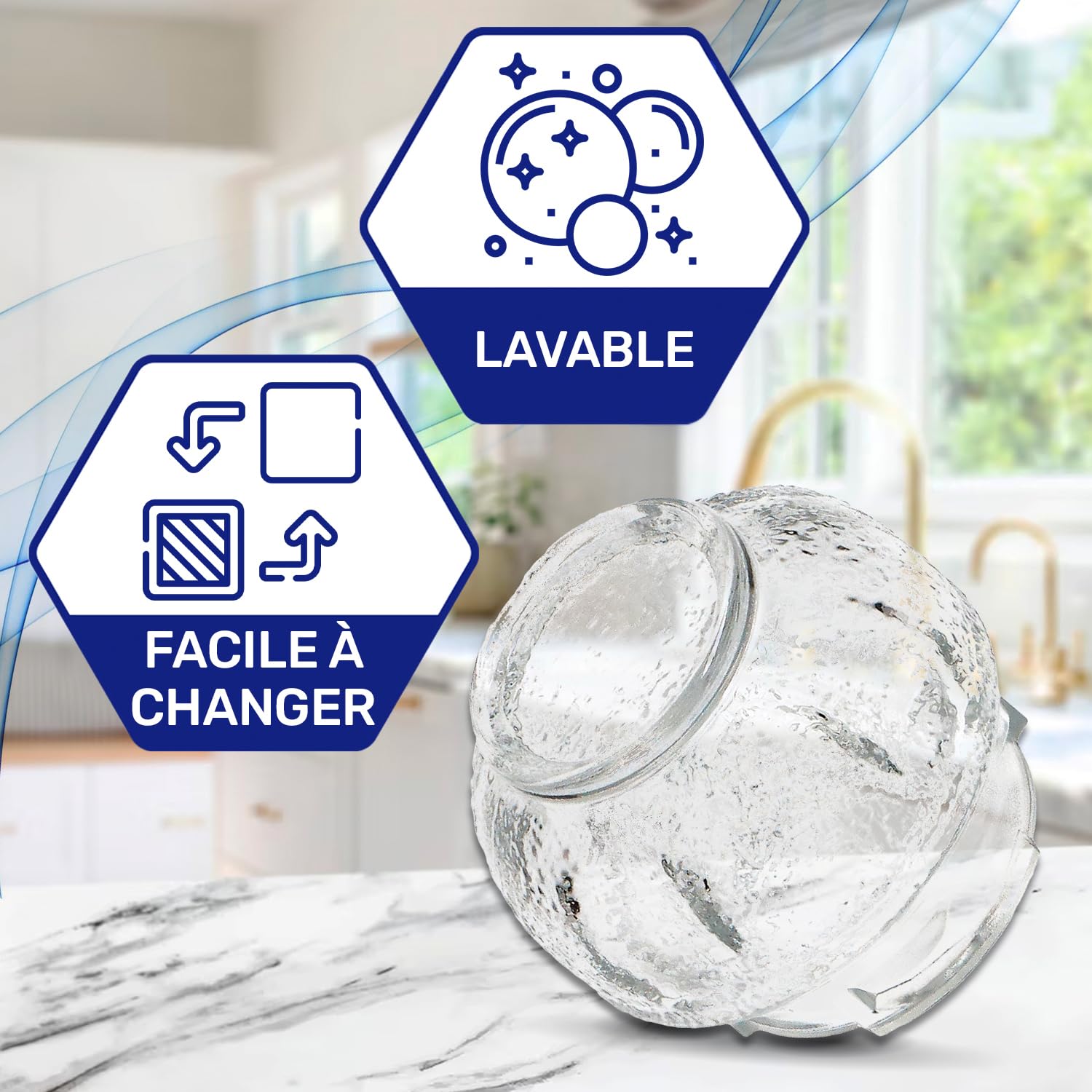 Couvercle en Verre de Ampoule pour Four avec le Code Original 8087690015 pour Electrolux pour Zanussi pour AEG - MONTERAL