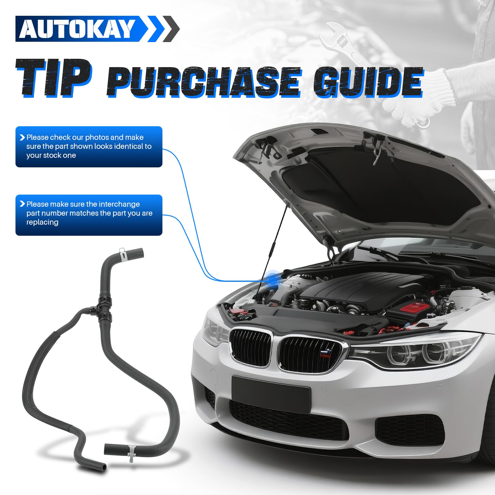 Dodge Charger Hose. Heater supply. Plumbing, air - 55038163AI