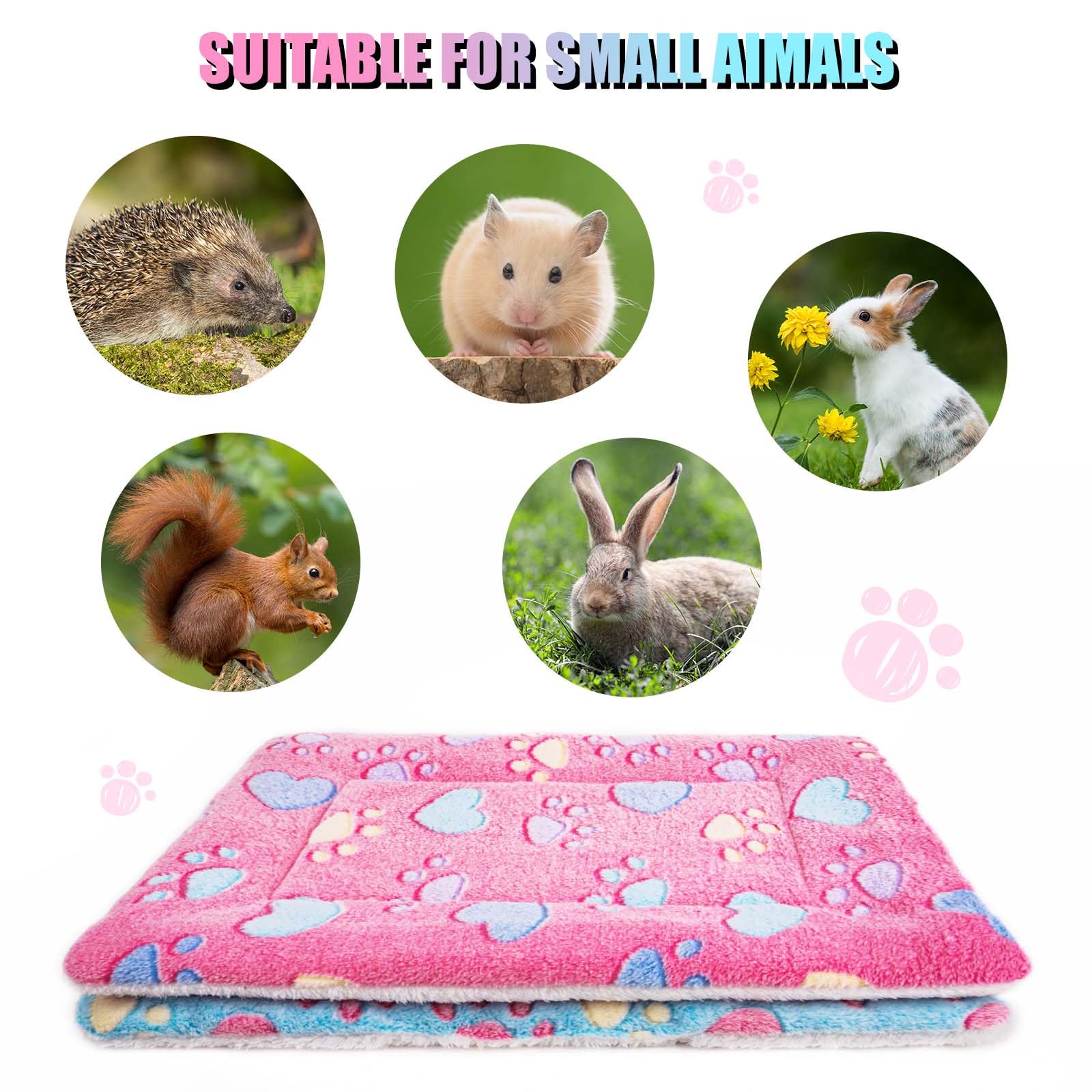 Haustier Wasserspender & Futterautomat - 2-in-1 Trinkflasche Für Meerschweinchen, Hamster & Kaninchen