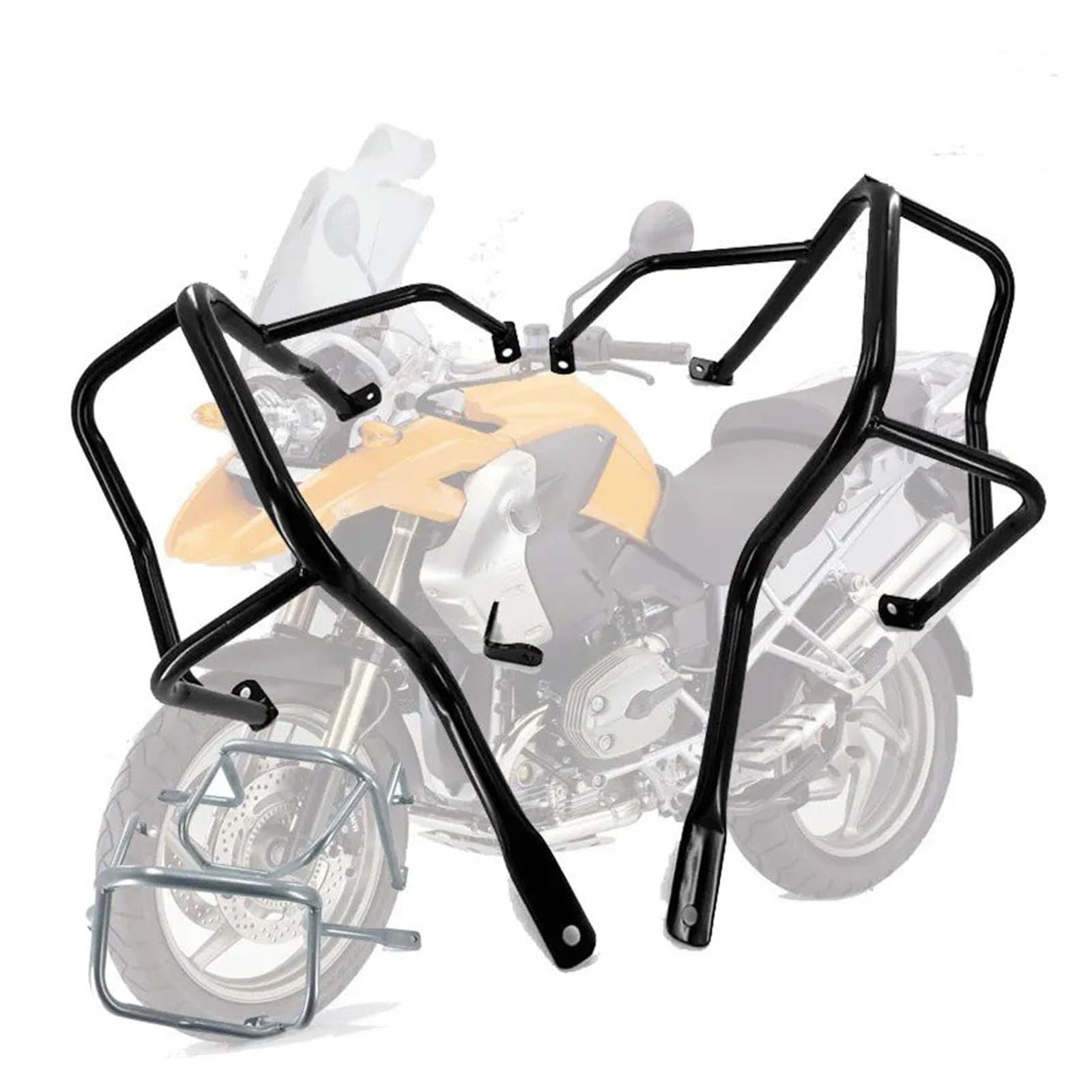 Paraurti paramotore Per BMW R1100R R1150R R1100GS R1150GS R 1150 GS Protezione Motore Per Moto Barra Paraurti Per Telaio Gabbia Acrobazie Carenatura(Nero)