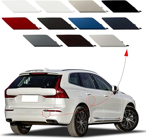 Tapa de gancho de remolque para parachoques trasero, tapa de ojo de remolque para Volvo XC60 2018 2019 2020 2021 Tapa de ojo de remolque 31449210