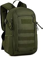 Vista 22 de HUNTVP Mochila táctica de 10L/20L/30L, mochila militar MOLLE, mochila de asalto táctica