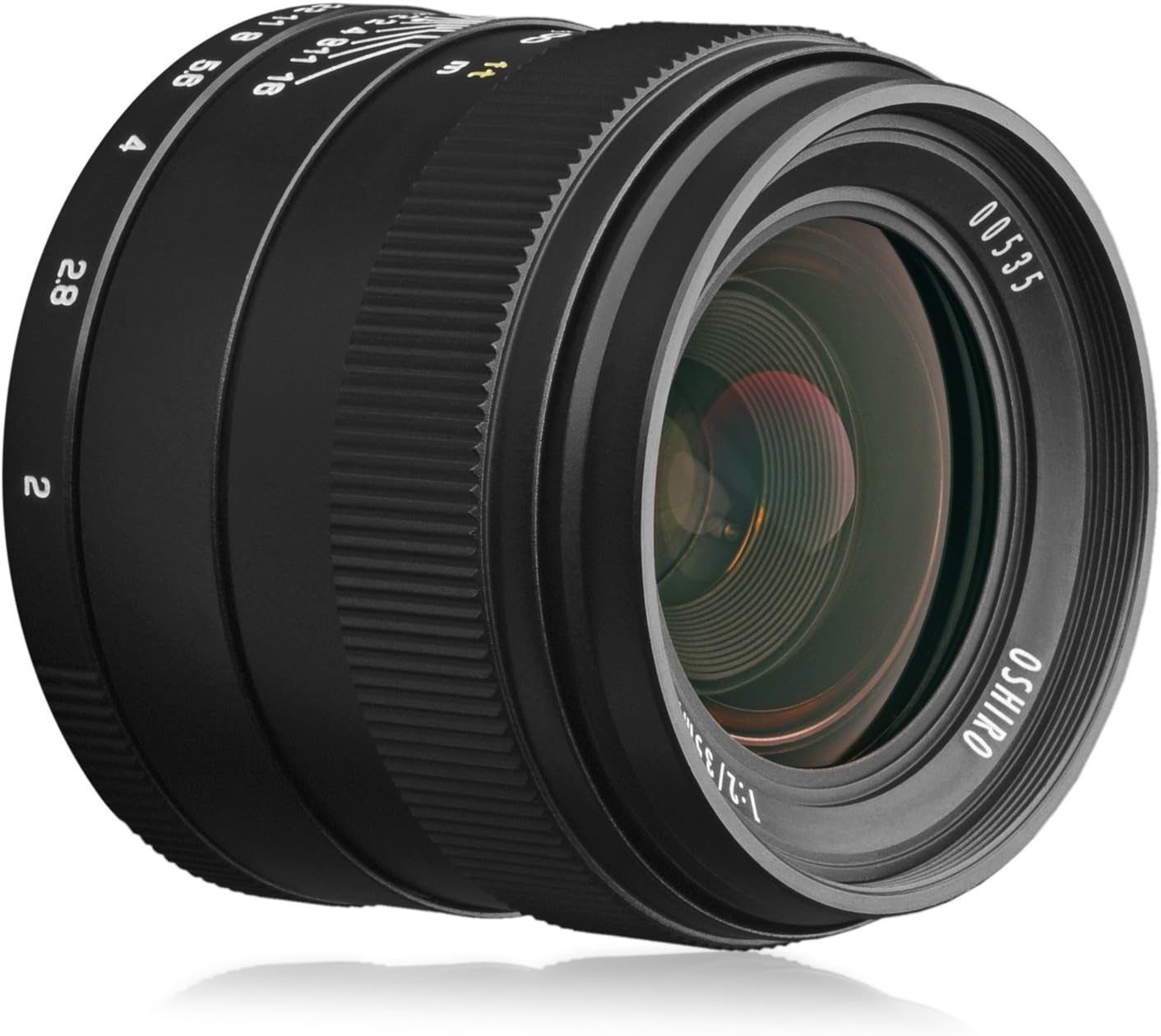 Oshiro 35mm f/2 LD UNC AL Wide Angle Full Frame Prime Lens for Nikon FX DX D5, D4, DF, D850, D810, D800, D750, D610, D600, D500, D7200, D7500, D5600, D5500, D5300, D3400, D3300 Digital SLR Cameras