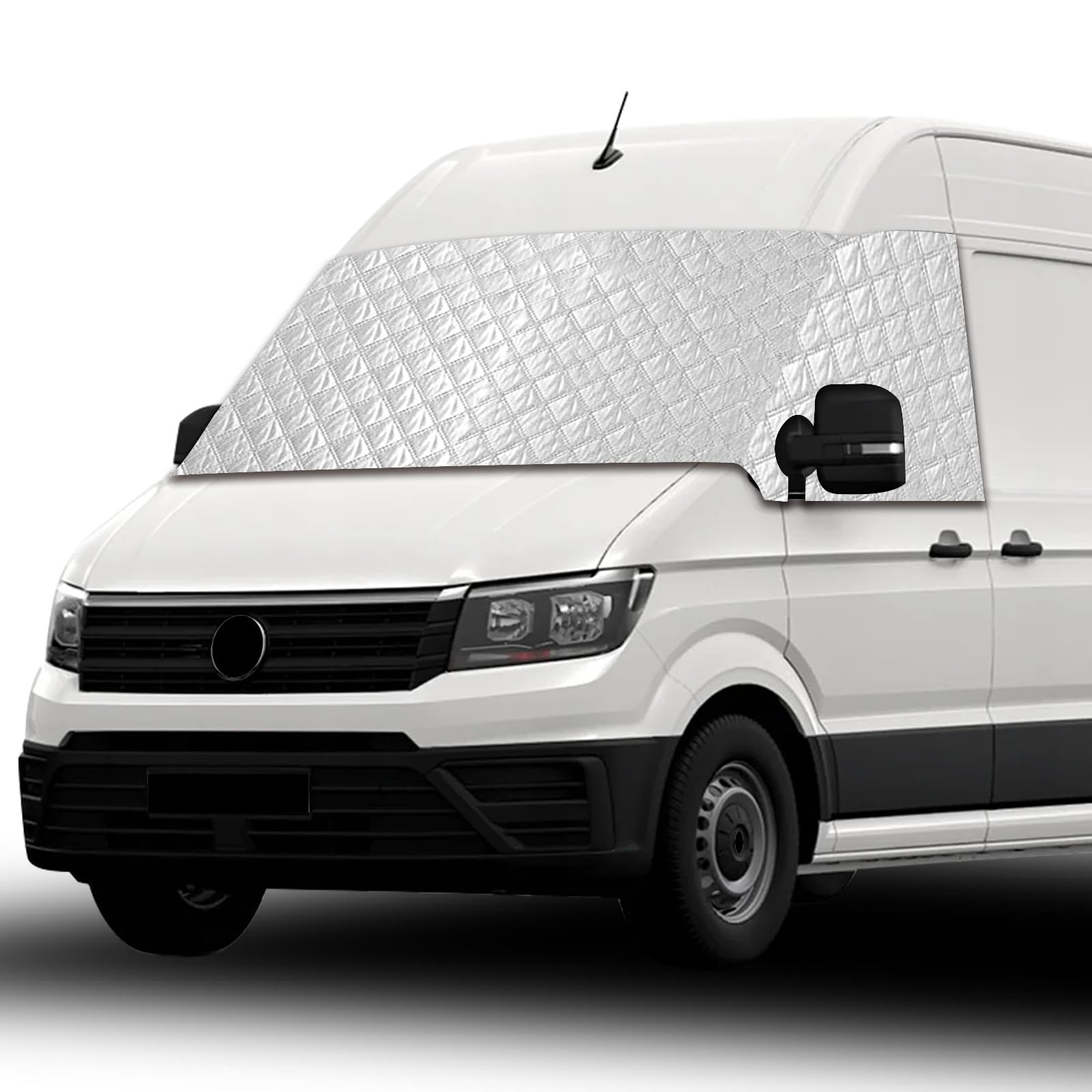 Scheibenabdeckung kompatibel mit VW Crafter II Grand California MAN TGE 2017-2026 UV-Schutz Windschutzscheibe