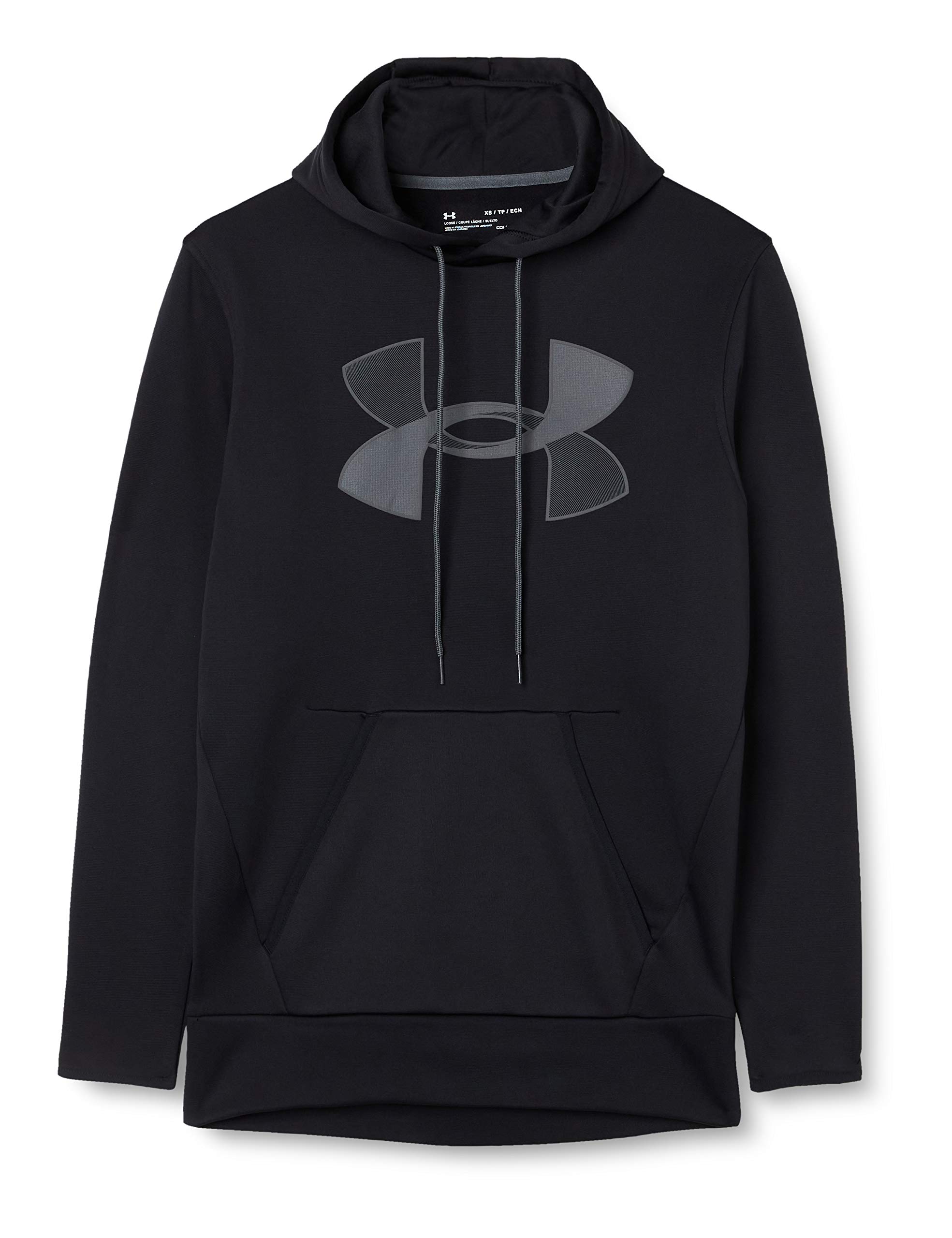 Under Armour Men's Fleece Big Logo Hoodie Tech Blue/Black - 1379743-432